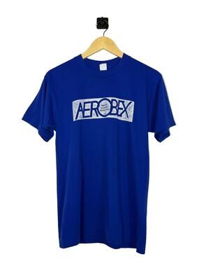 Vintage Aerobics Fitness Shirt Single Stitch 80s Humor Funny Tee Made in USA